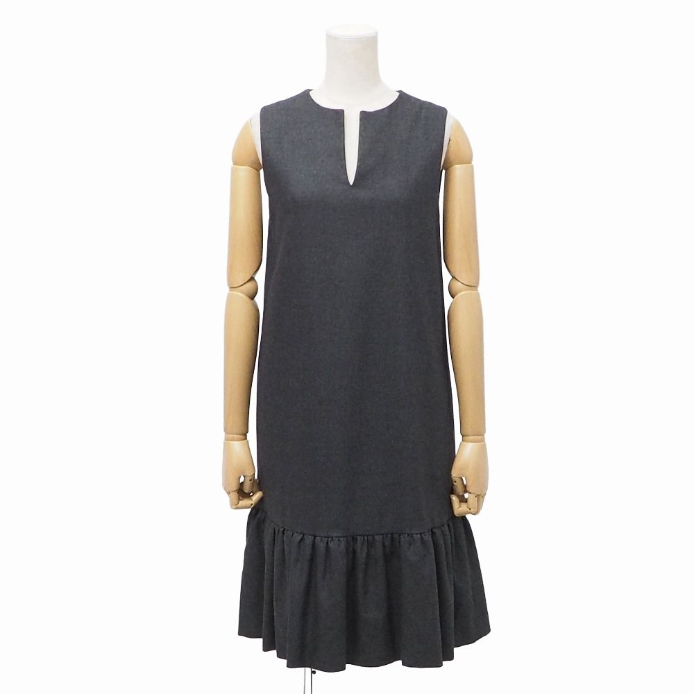 【Salvatore Ferragamo】　ワンピース　ノースリーブ　40サイズ □美品□Salvatore Ferragamo サルヴァトーレフェラガモ ワンピース