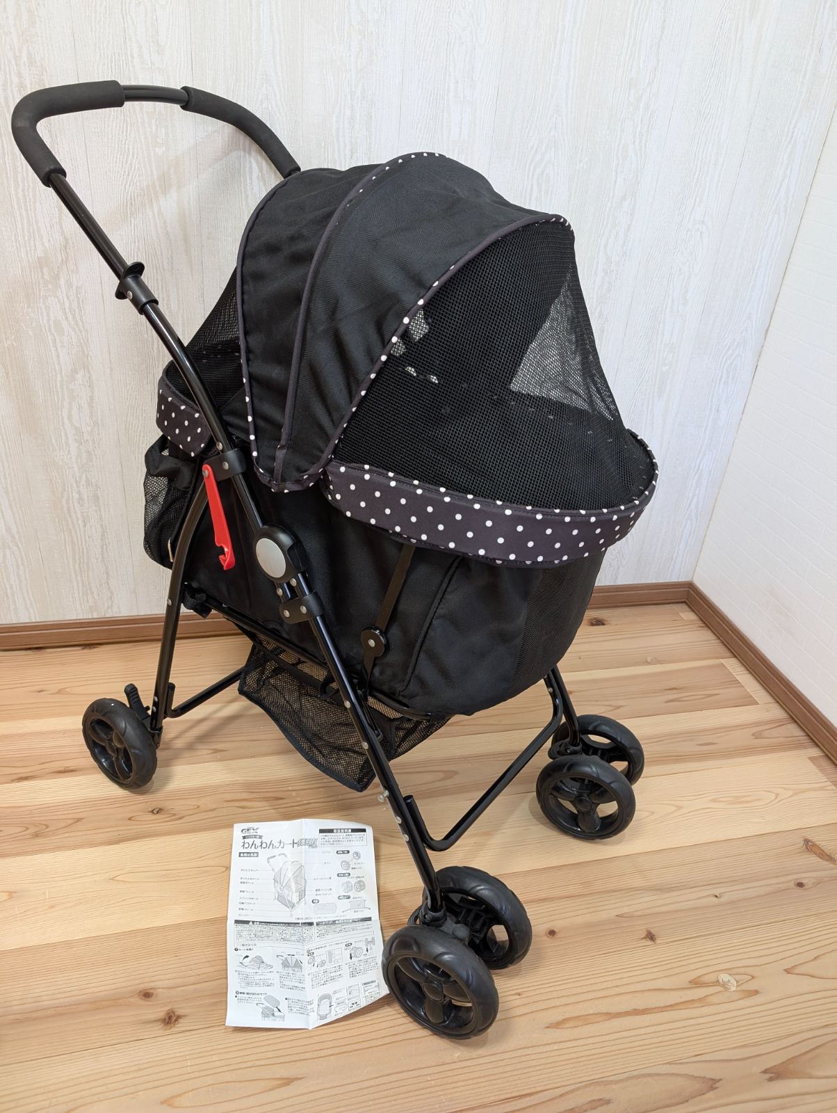 中古品 わんわんカード 多頭用デラックス 黒 ブラック GEX ペット