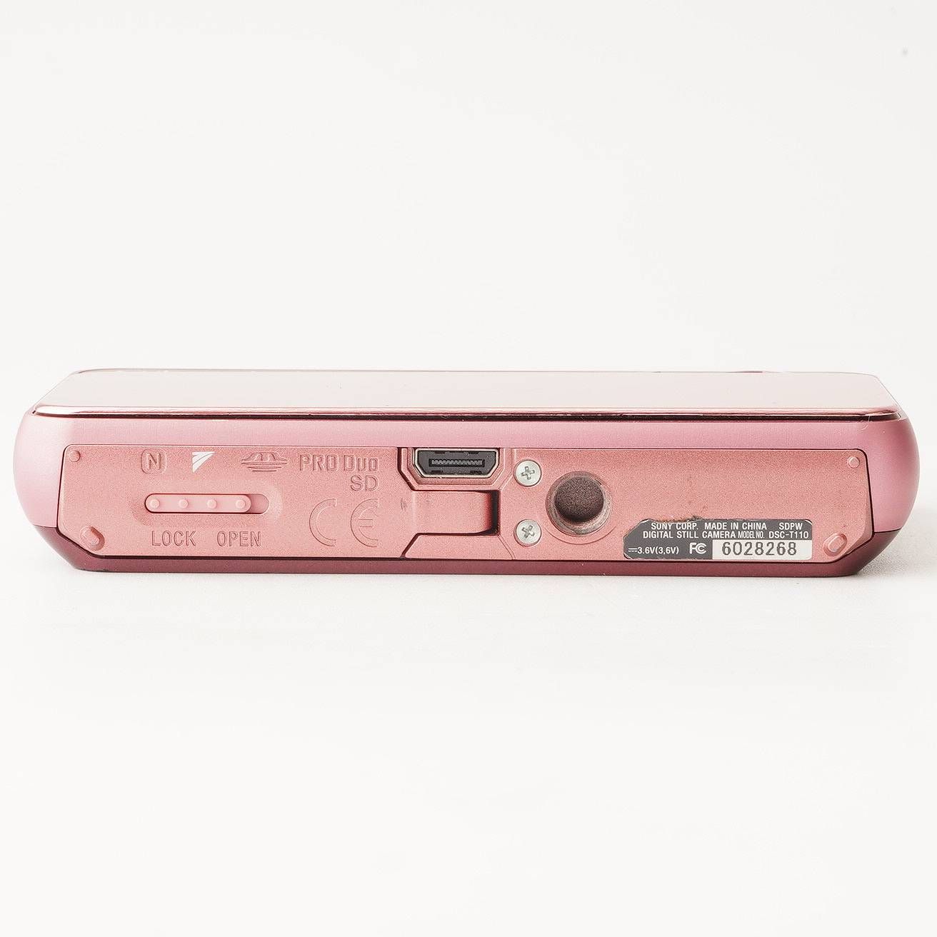 ソニー Sony Cyber-shot DSC-T110 ピンク 4x 光学ズーム 【公式通販】