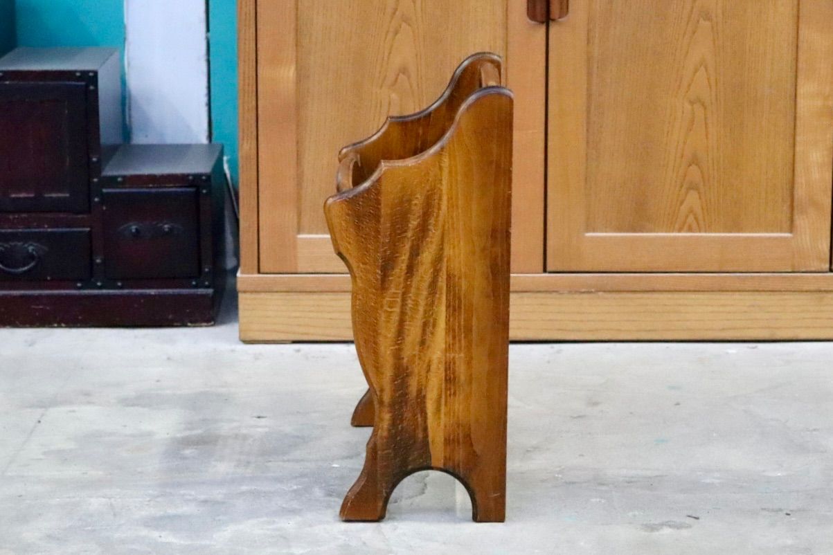 GMIK40○karimoku / カリモク コロニアル マガジンラック スリ GMIK40○karimoku / カリモク コロニアル マガジンラック スリ