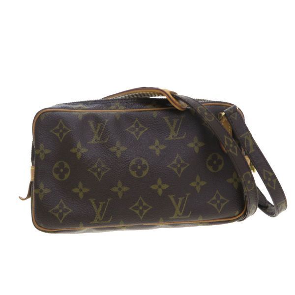 ルイヴィトン モノグラム マルリー・バンドリエール M51828【Bランク