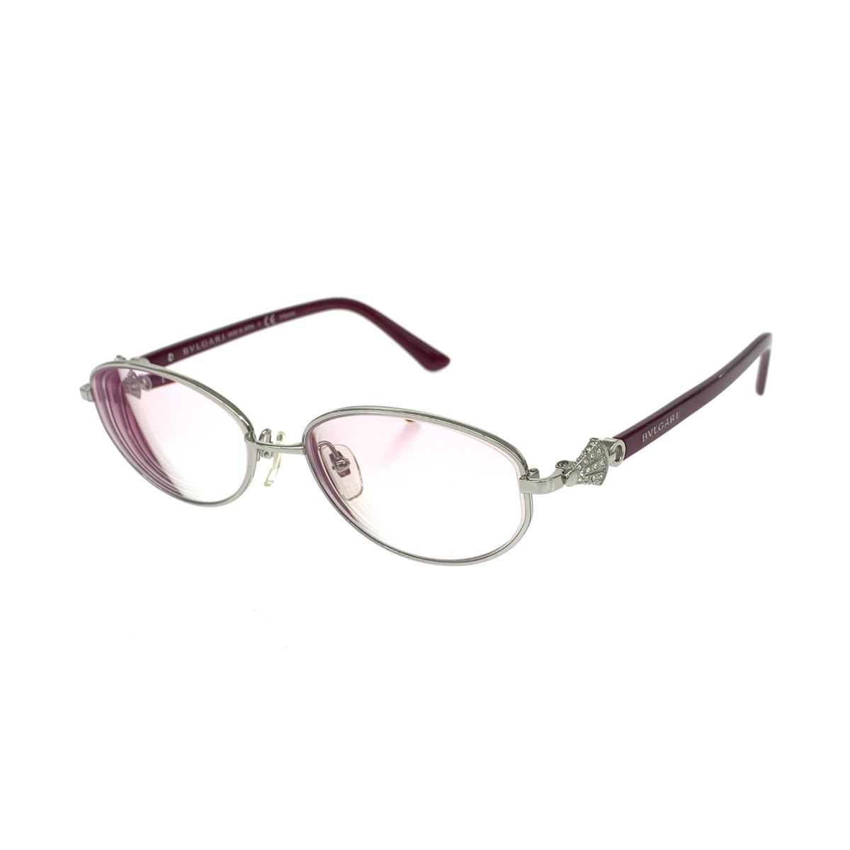 BVLGARI ブルガリ メガネ  ラインストーン 2177BD   ボルドー ユニセックス / 240001179879 BVLGARI ブルガリ メガネ ラインストーン 2177BD ボルドー ユニ