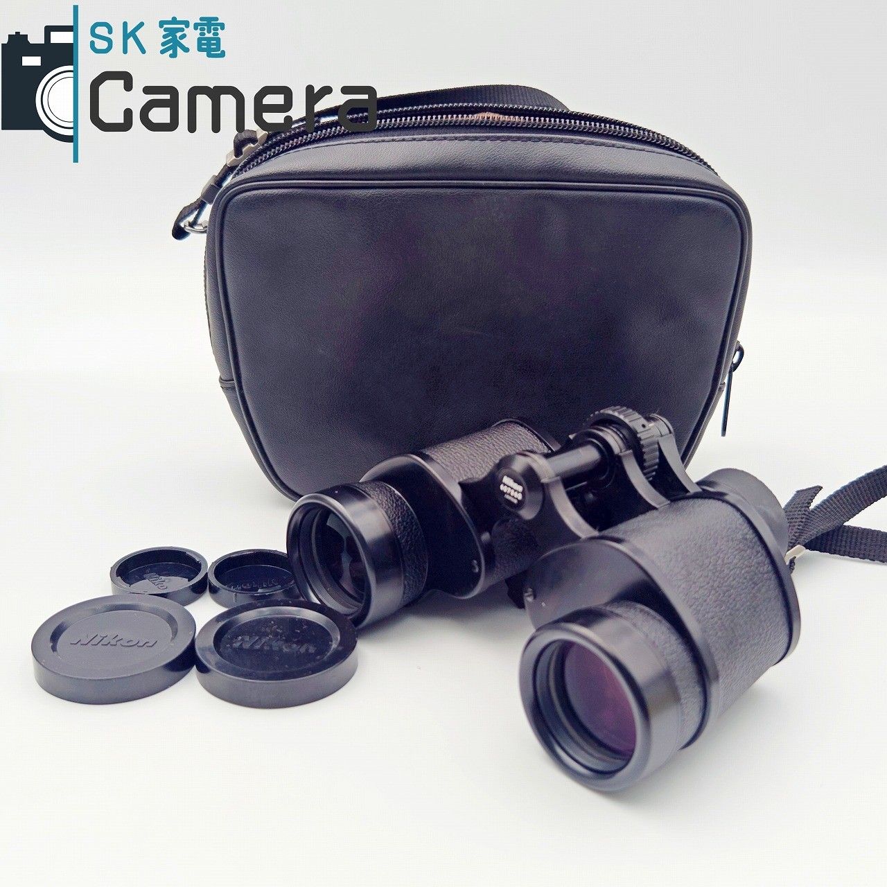 中古】 NIKON 10x35 6.6° WF C ニコン 双眼鏡 ケース キャップ 付 