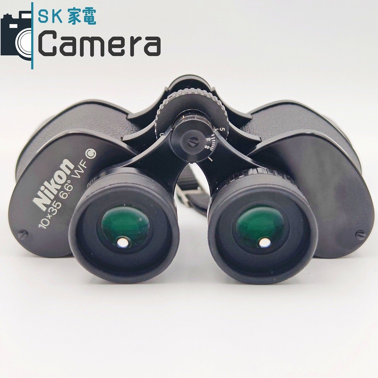 NIKON 10ｘ35 6.6° WF C ニコン 双眼鏡 ケース キャップ 付