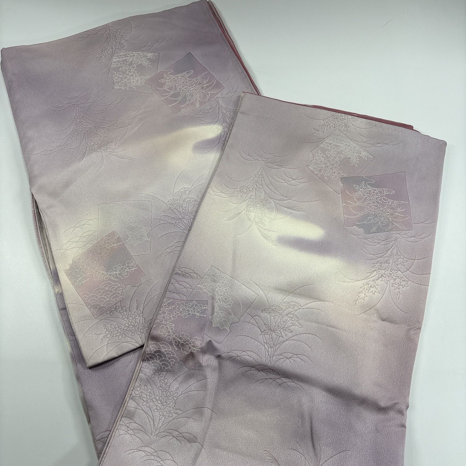 小紋 10枚 正絹 着物まとめ売り 同梱購入歓迎 リメイク用 着付け練習用