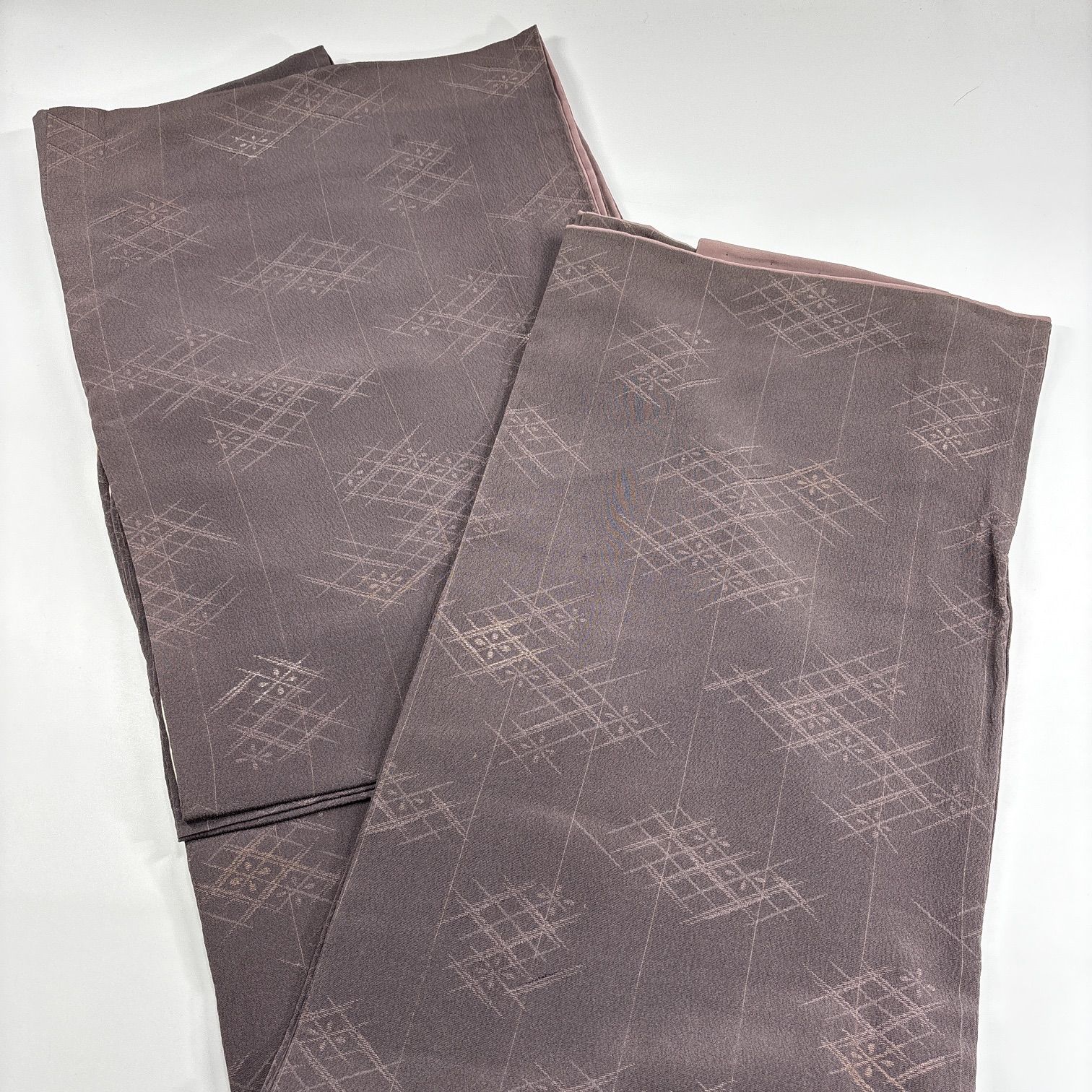 【着物まとめ売り】　正絹小紋10枚 着用可　リメイク素材　目立った汚れなし 小紋 10枚 正絹 着物まとめ売り 同梱購入歓迎 リメイク用 着付け練習用