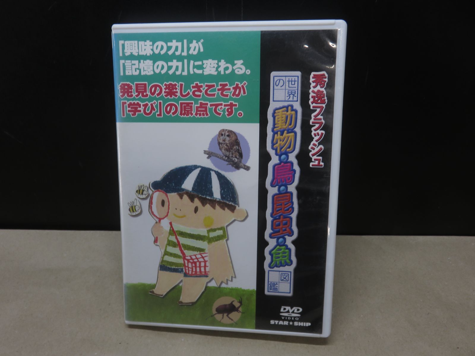 DVD】星みつる式 秀逸フラッシュ 世界の動物・鳥・昆虫・魚 図鑑 (800