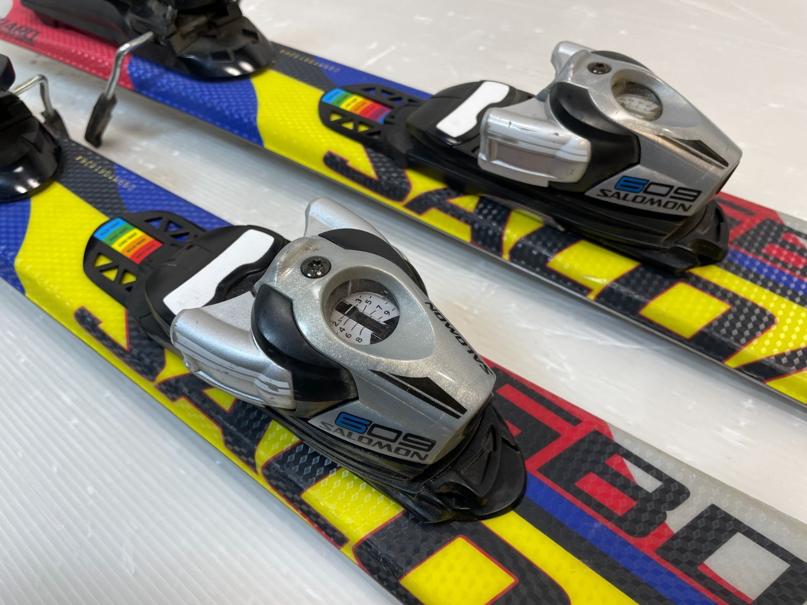 スキー SALOMON 609 SE99 ◇メンテ済◇ スキーボード Salomon SBOARD 99 cm + サロモン 609