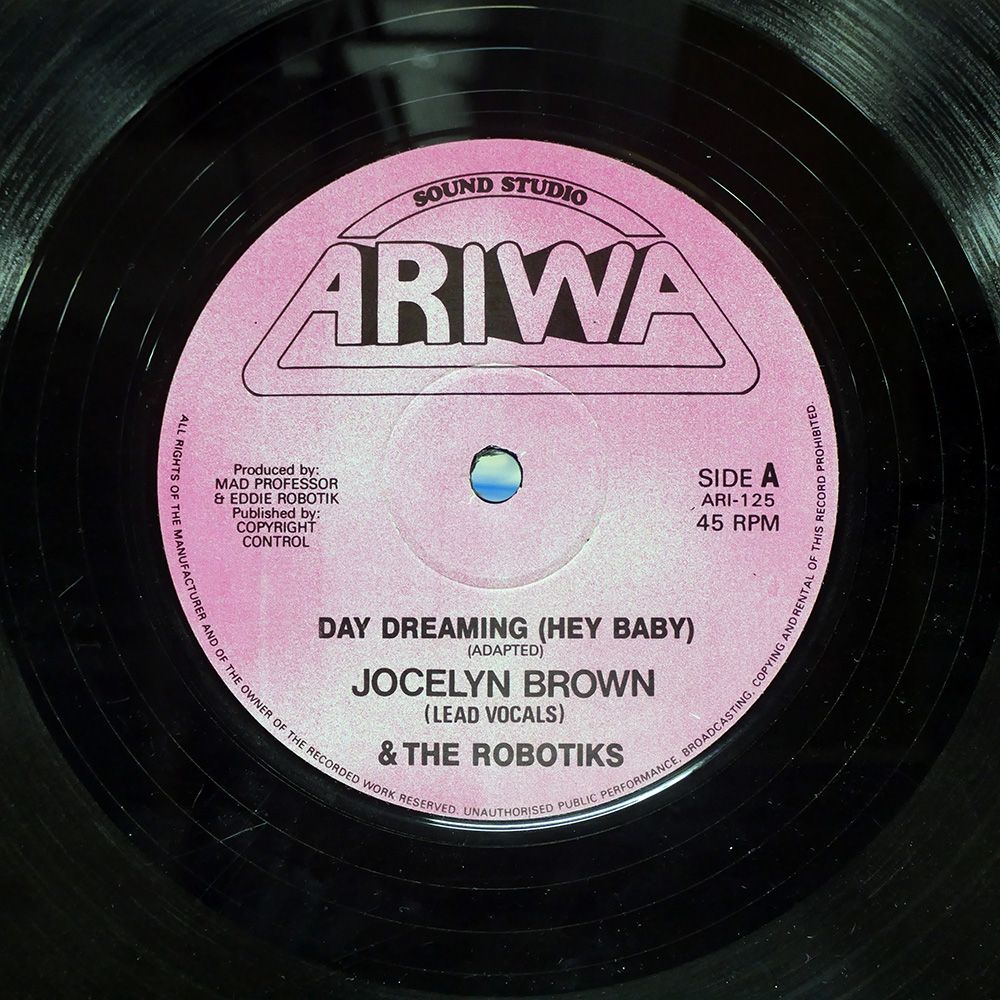 UK盤 JOCELYN BROWN/DAY DREAMING (HEY BABY)/ARIWA ARI125 12 - メルカリ