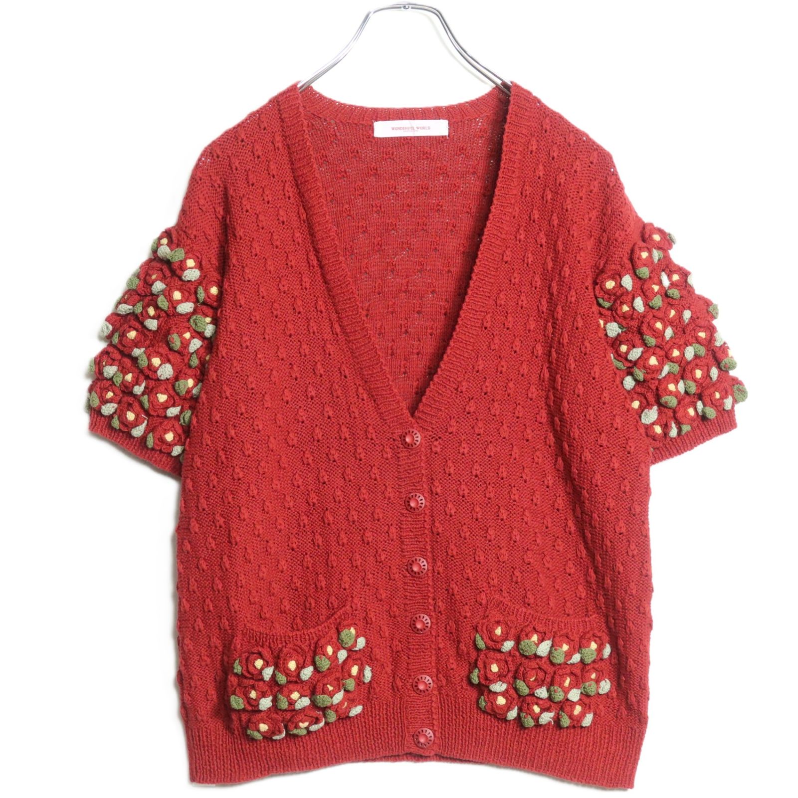 美品】ワンダフルワールド カネコイサオ☆お花のモチーフいっぱい