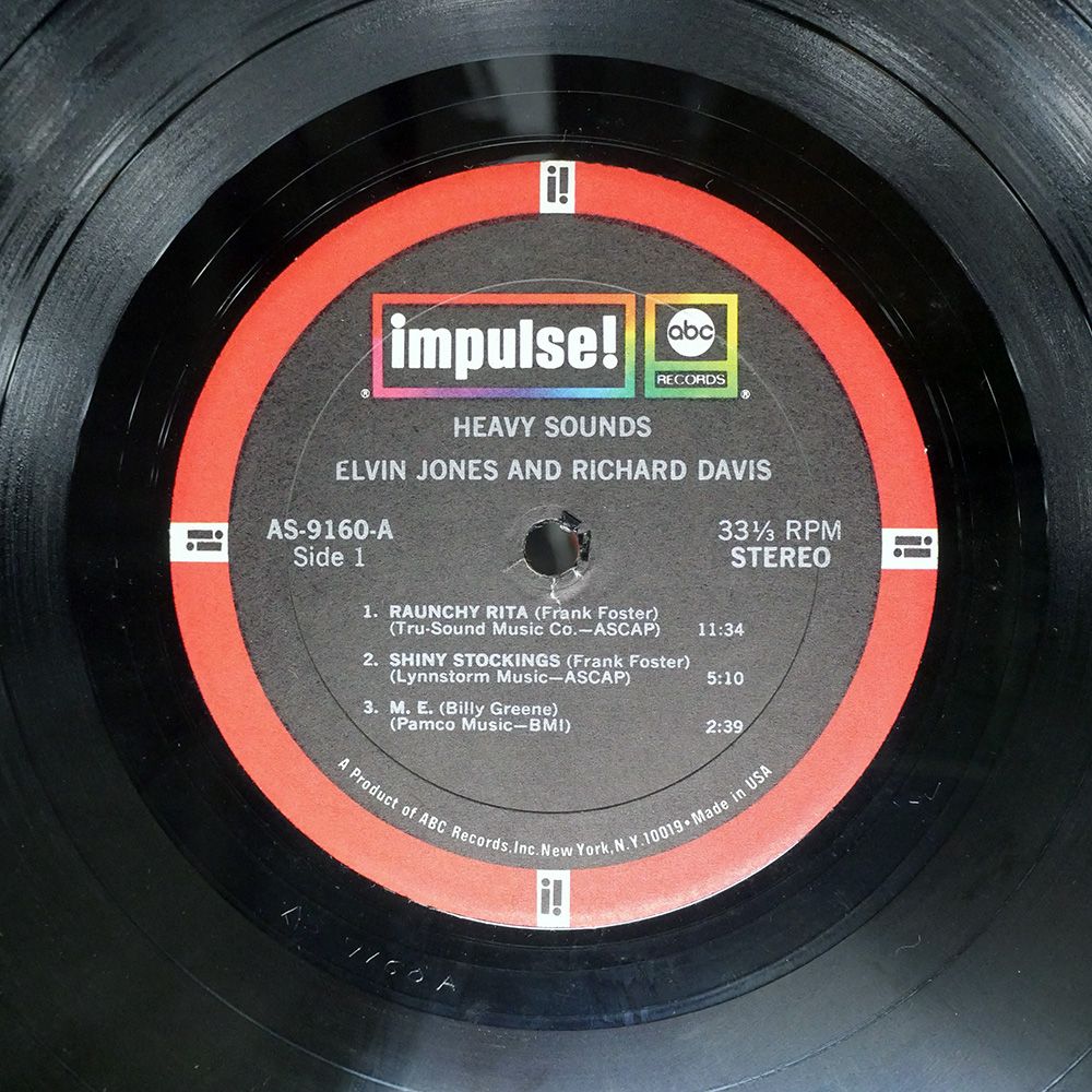 Elvin! & Heavy Sounds ELVIN JONES 2枚セット Elvin! & Heavy Sounds ELVIN JONES 2枚セット Elvin! & Heavy Sounds