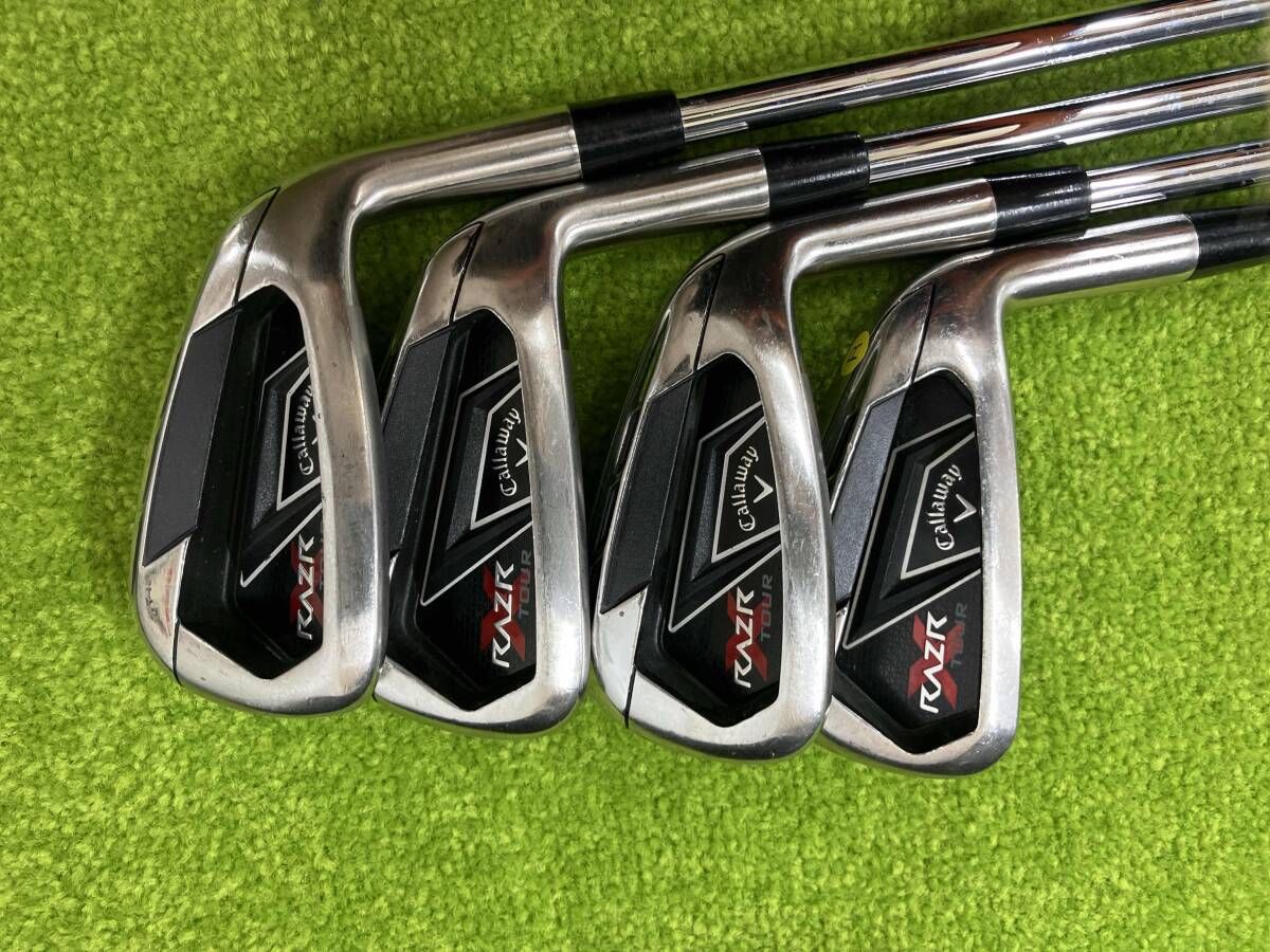 名器・7本セット】キャロウェイ RAZR X TOUR アイアン 5-P,S Callaway RAZRTOUR アイアンセット 7本セット Callaway RAZR X TOUR