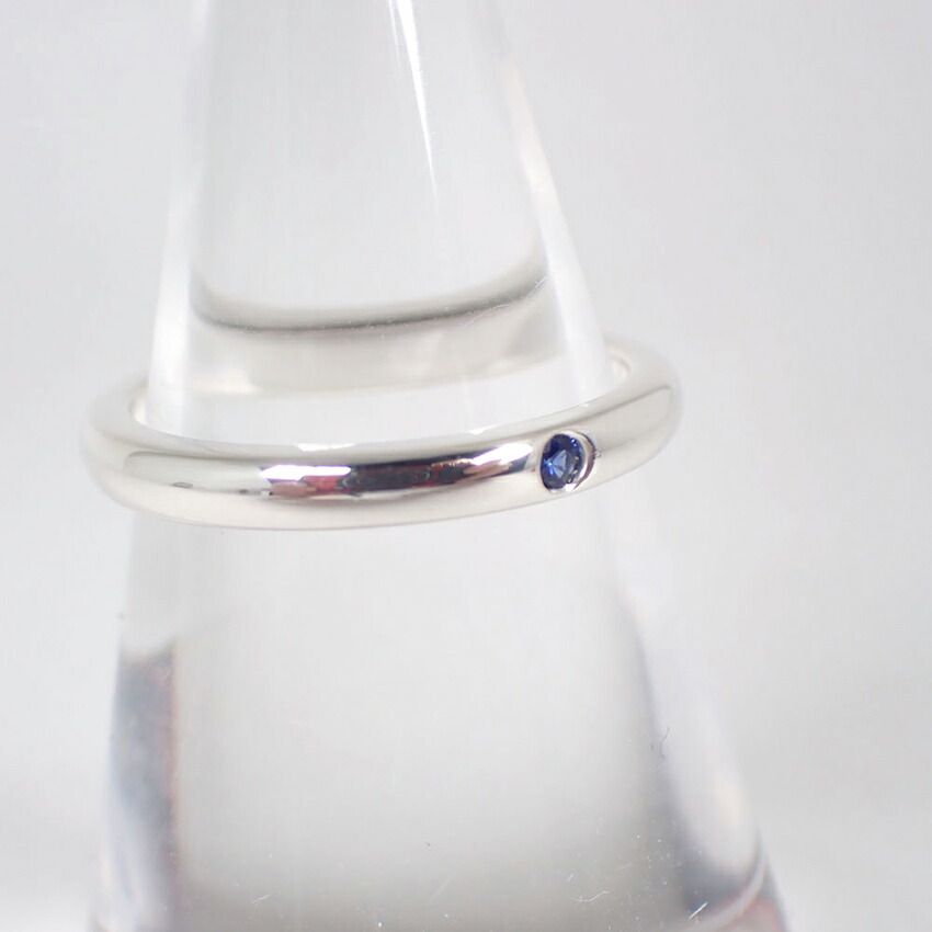 ティファニー925サファイア スタッキングバンド リング/10号/j126-12