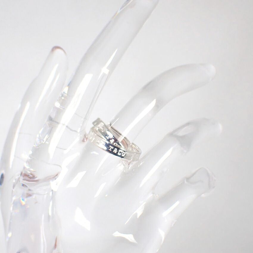 TIFFANY ティファニー リング インターロッキング 925 ティファニー インターロッキング 925 リング 6号 - c.2000s - メルカリ