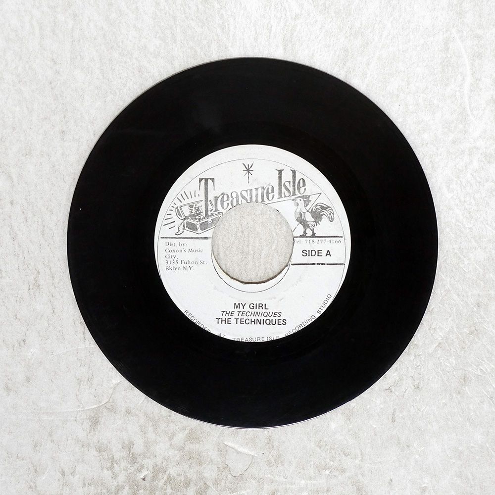 ジャマイカ盤 THE TECHNIQUES/MY GIRL/TREASURE ISLE NONE 7 □ - メルカリ
