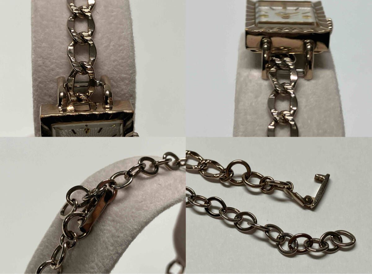 Nojess 腕時計 チェーンベルト レディース スクエア ノジェス 小さめ 2