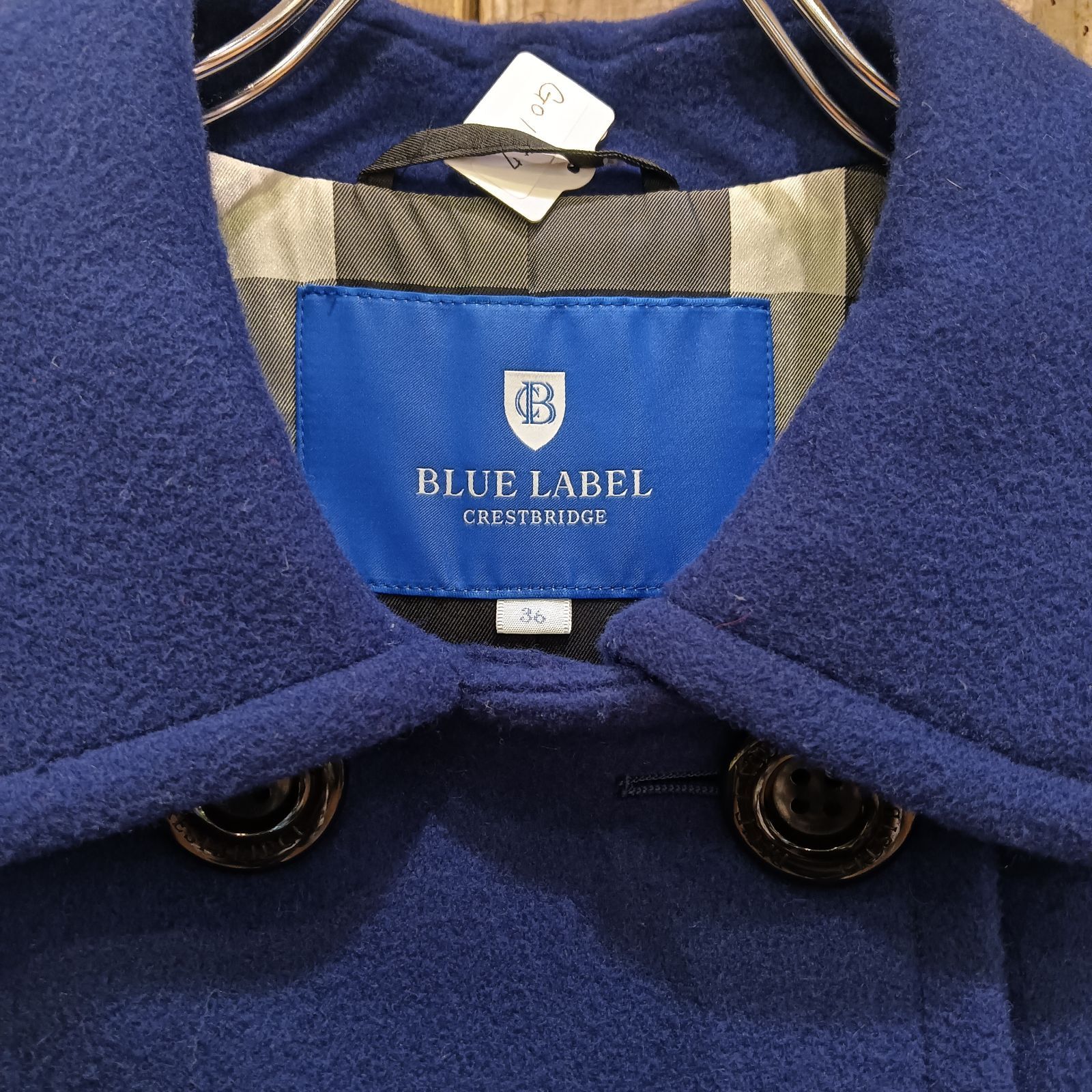 BLUE LABEL CRESTBRIDGE ブルーレーベル・クレストブリッジ ウール