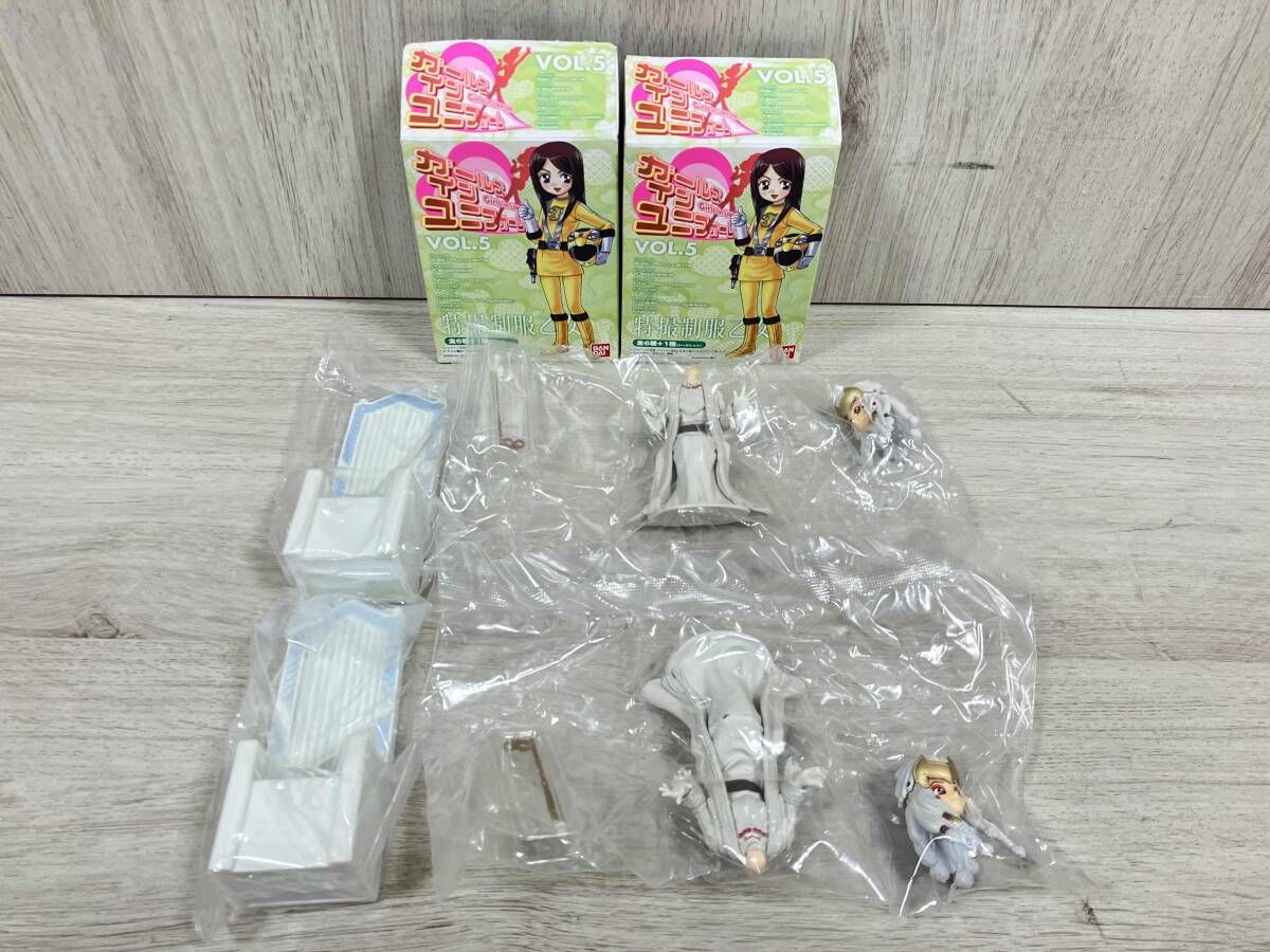バンダイ ガールズインユニフォーム 特撮制服乙女 全6種コンプリート＋シークレットあり