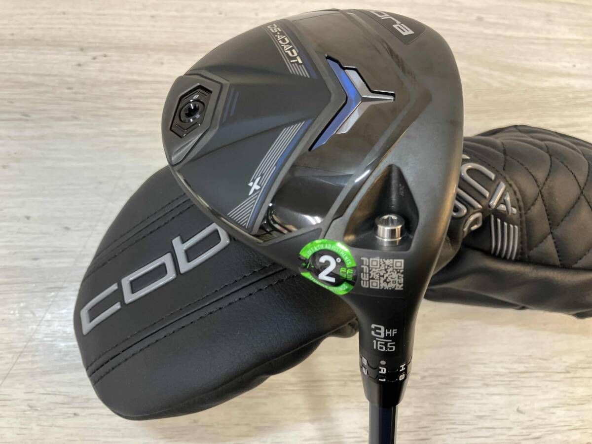 ヘッドカバー付き cobra DS ADAPT X フェアウェイウッド 16 5° DENALI 60 5