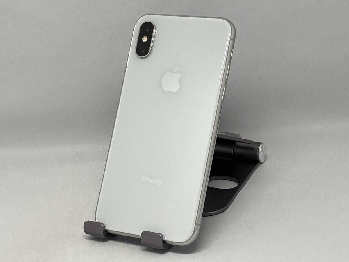 au 【SIMロックなし】MTAX2J/A iPhone XS 64GB シルバー au - メルカリ