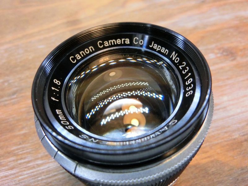 7751 CANON LENS 50mm 1.2 ライカL L39 標準レンズ オールドレンズ