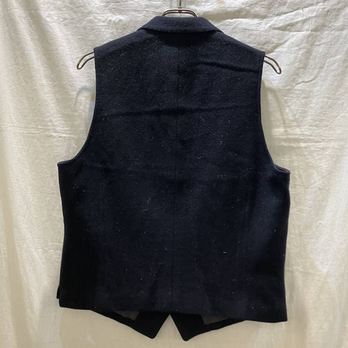 NIGEL CABOURN ニットベスト size50 ネイビー ナイジェルケーボン 