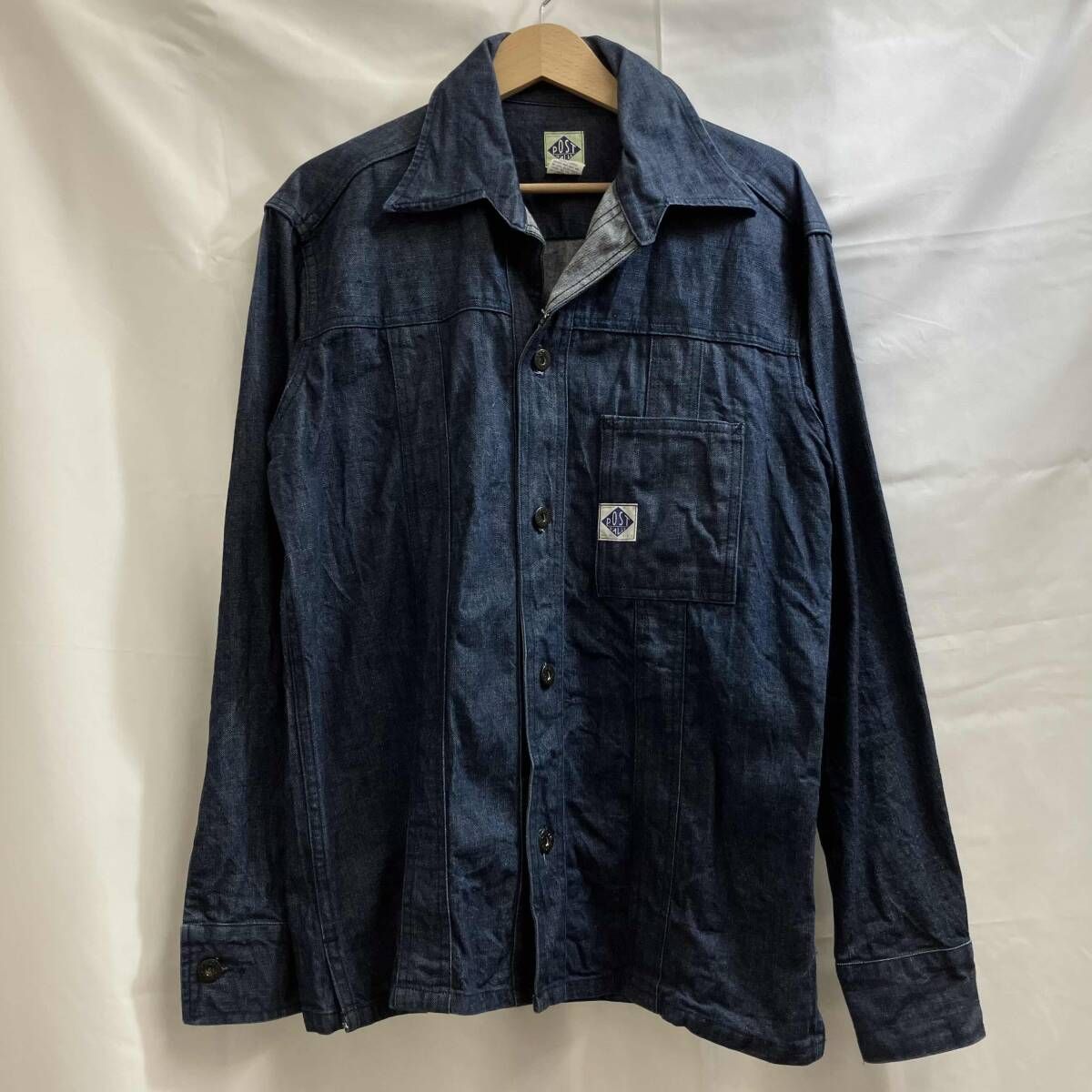 POST OVERALLS / ポストオーバーオールズ / 美品 / 長袖シャツ / USA製
