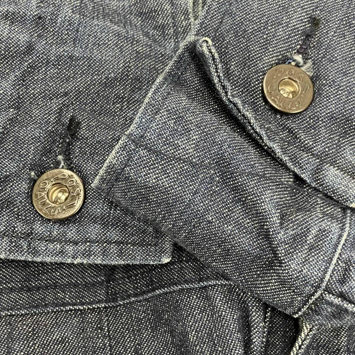 POST OVERALLS / ポストオーバーオールズ / 美品 / 長袖シャツ / USA製