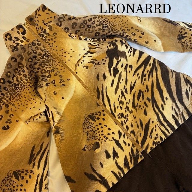 レオナール LEONARRD SPORT LeopardxTiger アニマル柄 レディース