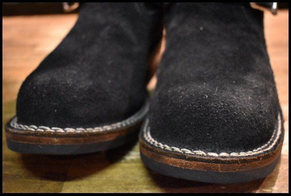 カスタムボス 黒スエード