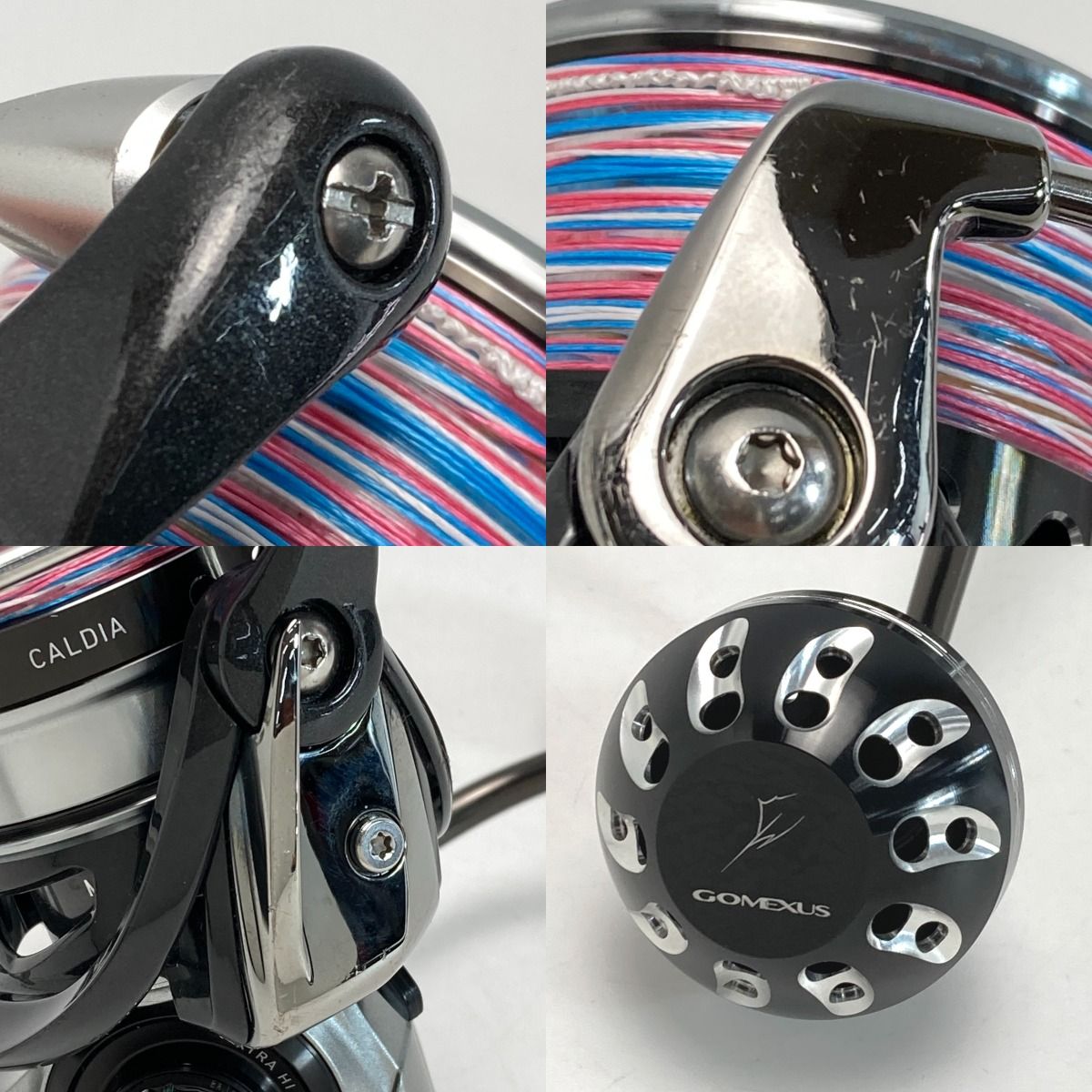 DAIWA ダイワ 18 カルディア LT4000S-C 　中古品　機関良好 DAIWA ダイワ 18 カルディア LT4000S-C 056048 カスタムハンドルノブ