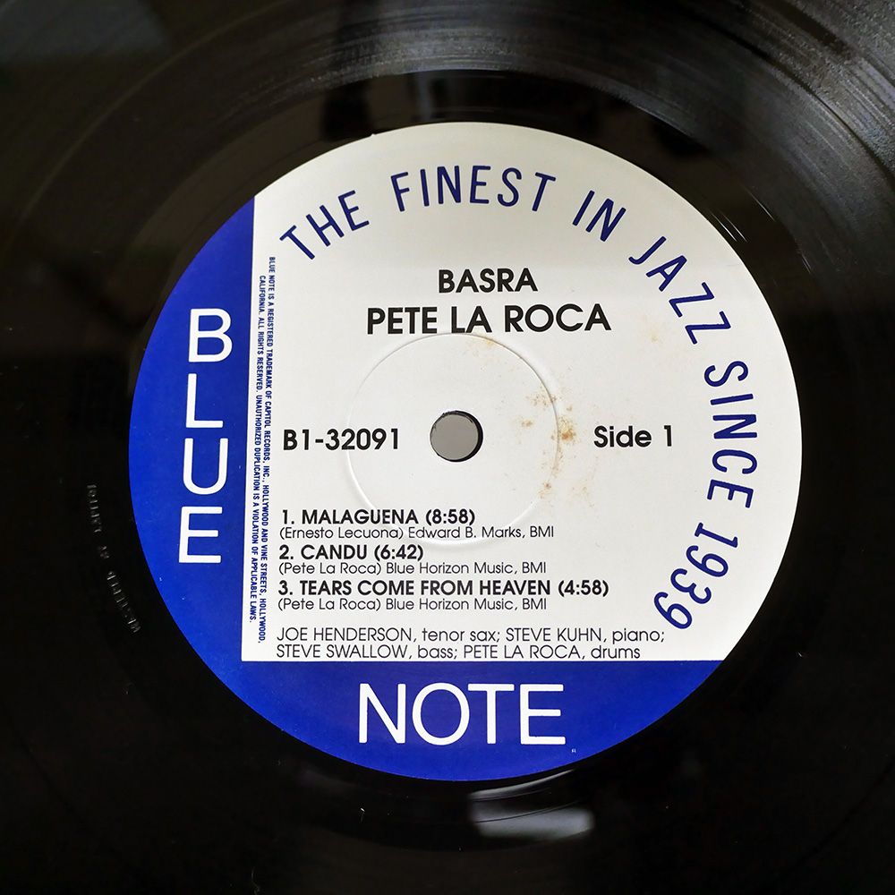 US盤 PETE LA ROCA/BASRA/BLUE NOTE B132091 LP - メルカリ