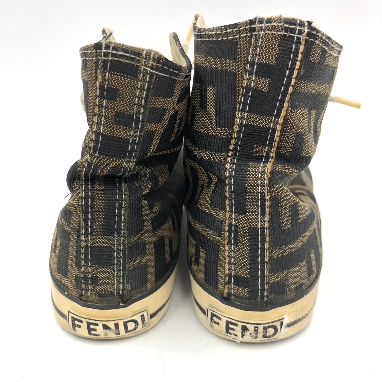 フェンディ FENDI スニーカー オールスター ハイカット ズッカ柄 37