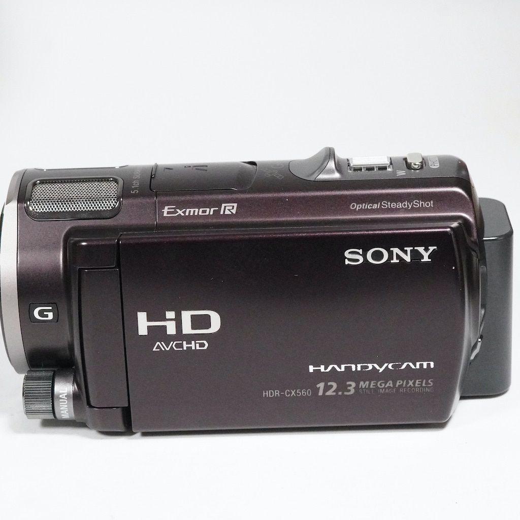 SONY ソニー HDR-CX560V ブラウン 元箱 動作OK 返金保証 /2522 - メルカリ