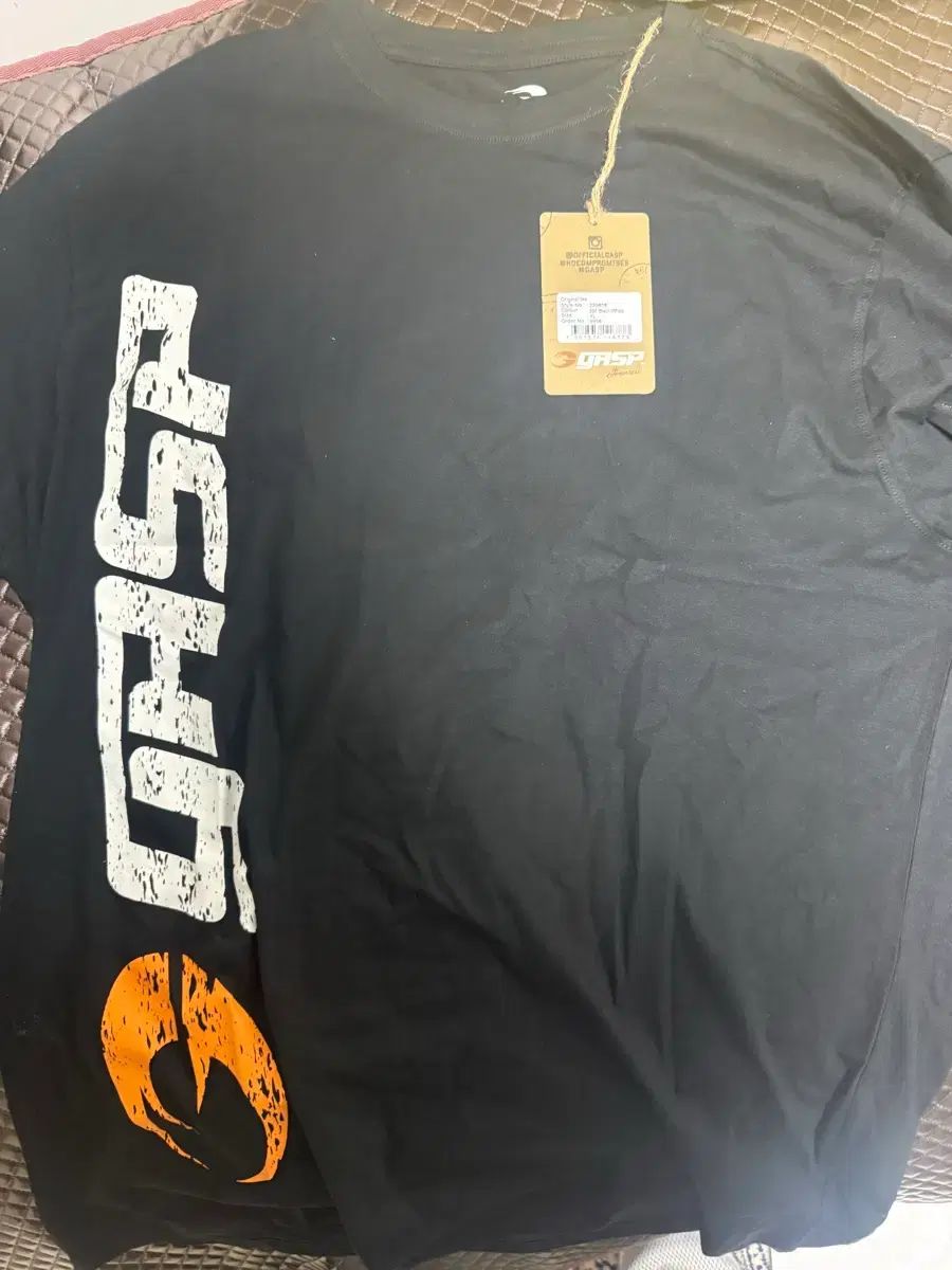 GASP オリジナル Tシャツ ブラック/白 XL - メルカリ