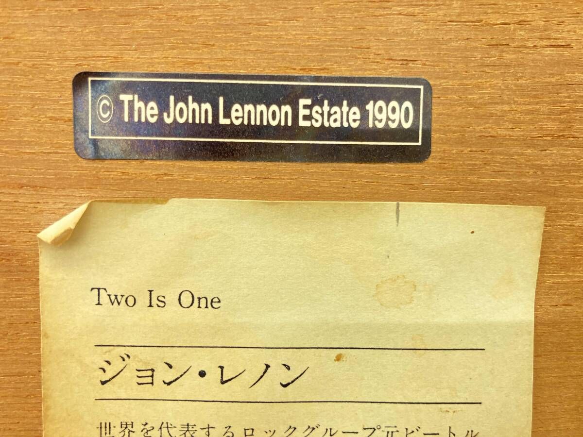 ジョンレノン・オノヨーコ アート/陶器 - メルカリ