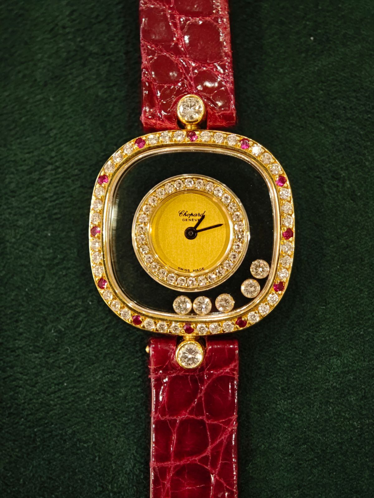 中古】Chopard ハッピーダイヤモンド 時計 20/4959 - メルカリ