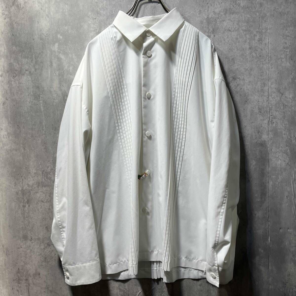 24aw ISSEY MIYAKE IMMEN LA43FJ130 pleats shirt プリーツシャツ