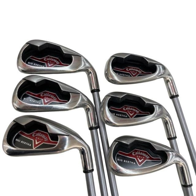 中古】 キャロウェイ BIG BERTHA IRONS(2006) 6S アイアンセット IR JV