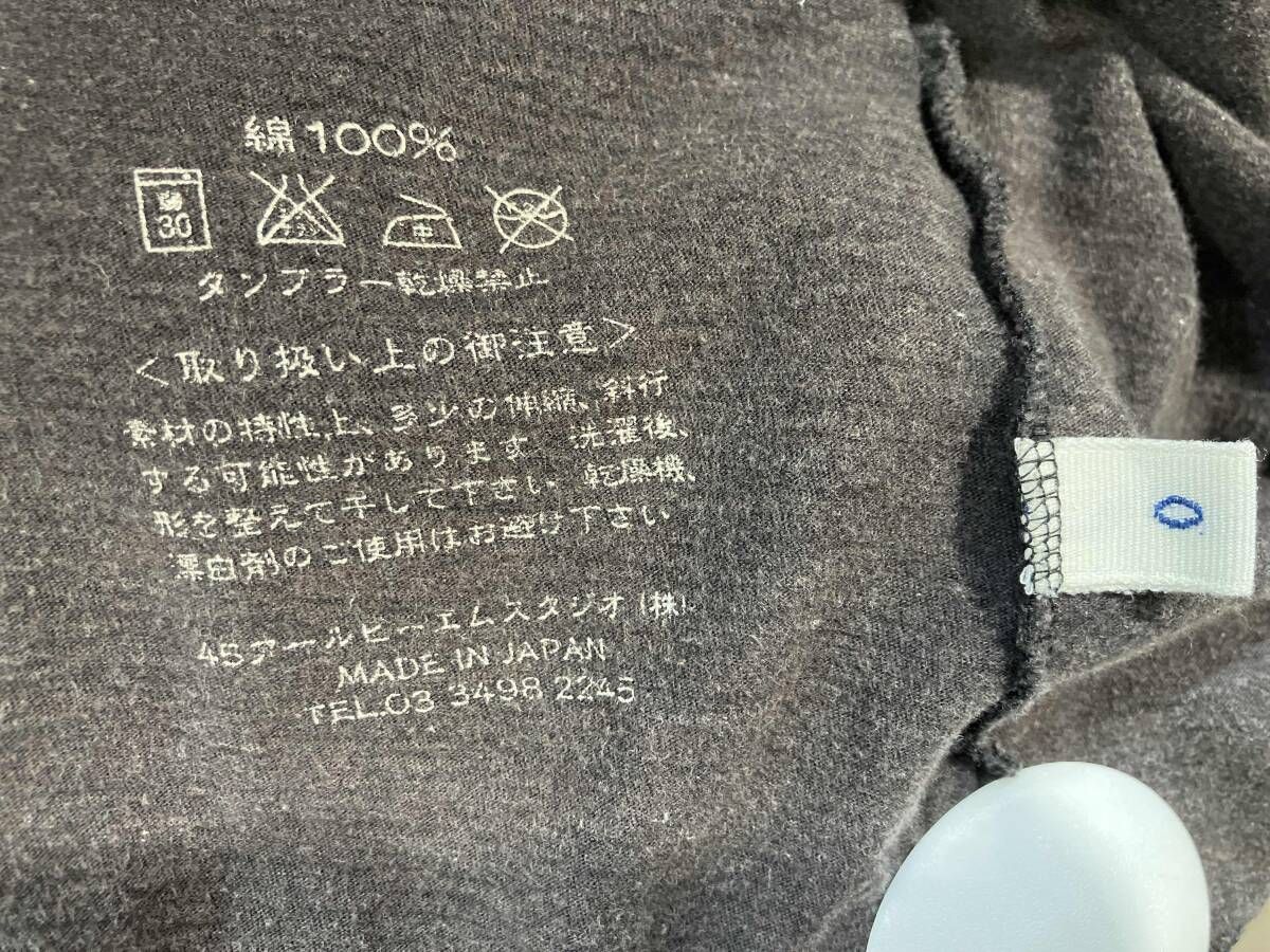 45R フォーティーファイブアール 45rpm 半袖ワンピース ロング