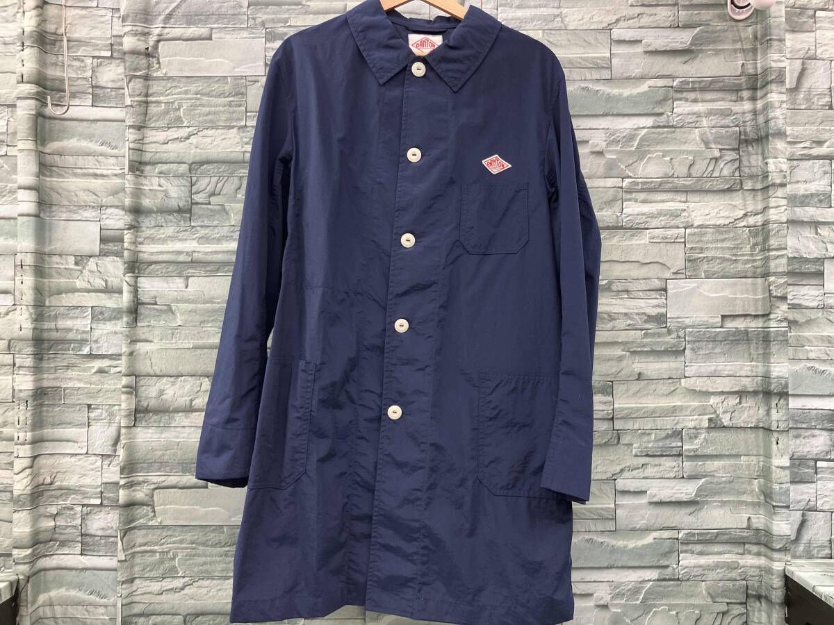 DANTON×BEAMS/その他コート/ナイロンタフタコート/ネイビー/JD-8609