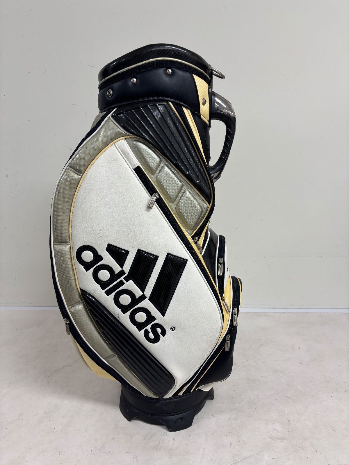 超メルカリ市　adidas キャディバッグ 送料無料 adidas アディダス キャディバッグ ゴルフバッグ - メルカリ