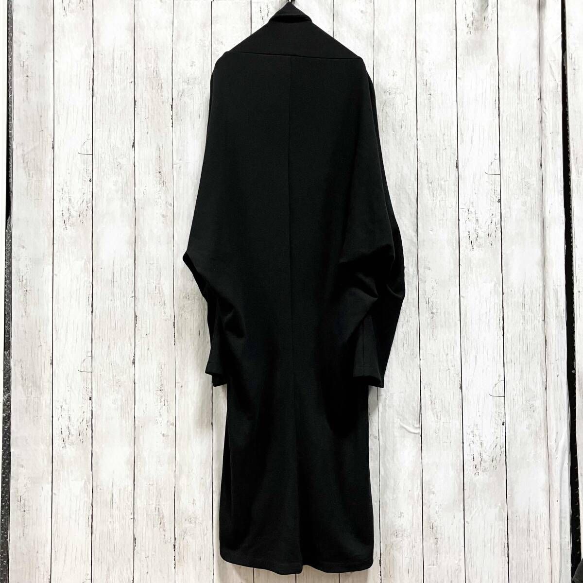Yohji Yamamoto FEMME/その他コート/98AW/Dolman Sleeve Full Zip Wool