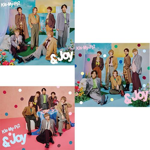 新品】 【3形態DVD付セット】&Joy (初回盤A+初回盤B+通常盤) CD Kis-My