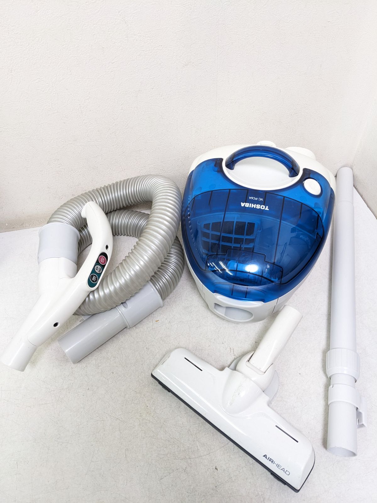 TOSHIBA VC-PC6A-L 紙パック式掃除機 2018年製 - メルカリ