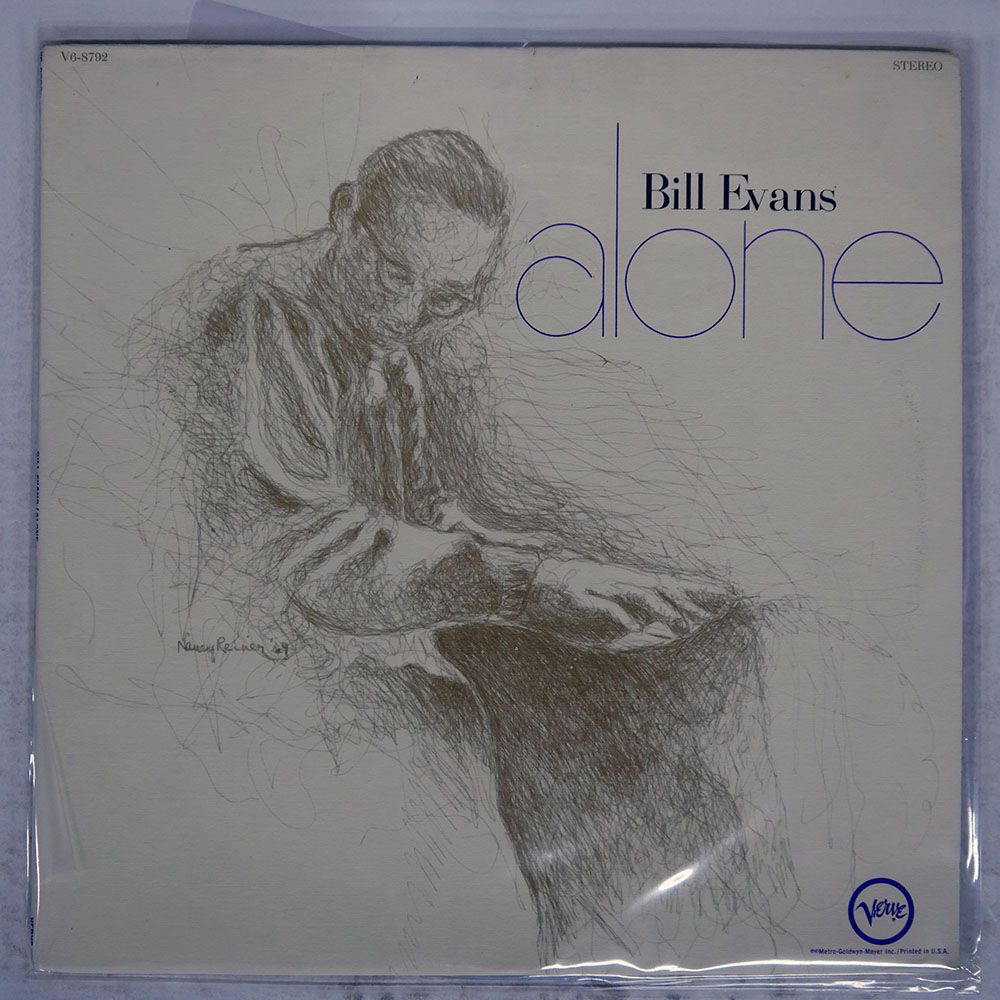US盤 BILL EVANS/ALONE/VERVE RECORDS V68792 LP - メルカリ