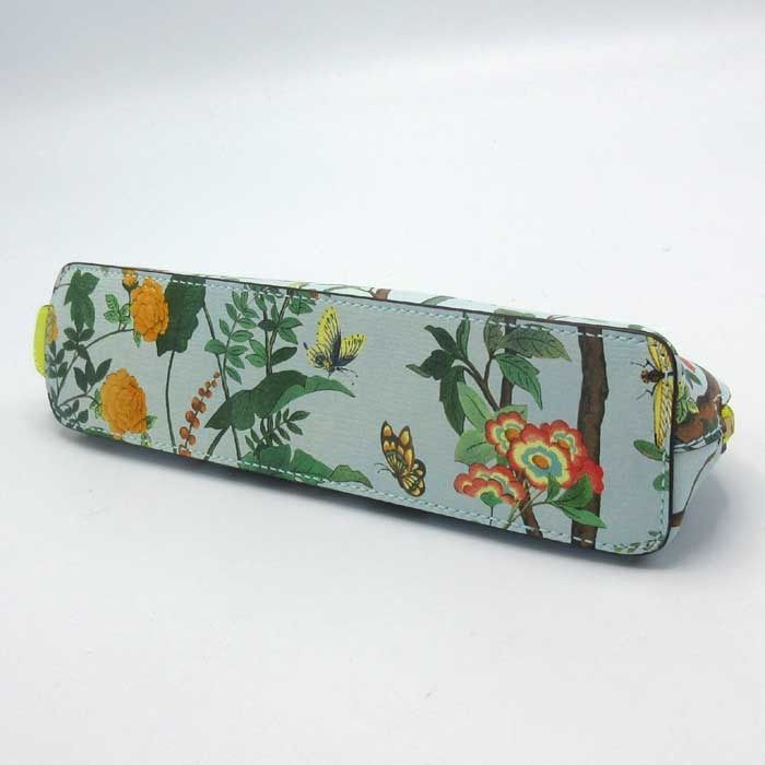 新品】グッチ ペンケース ポーチ GUCCI フラワー柄 プリント ペンシル