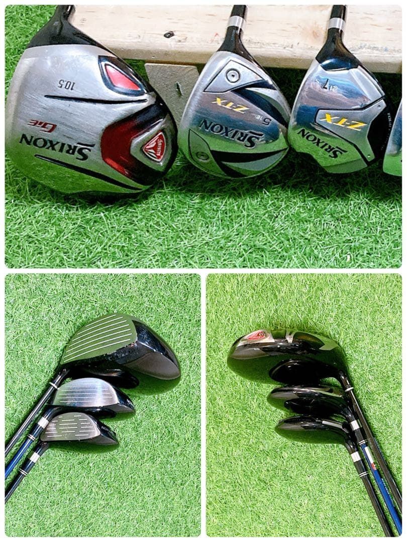 N10.スリクソン 初心者オススメ ゴルフクラブ メンズセット 右利き 12