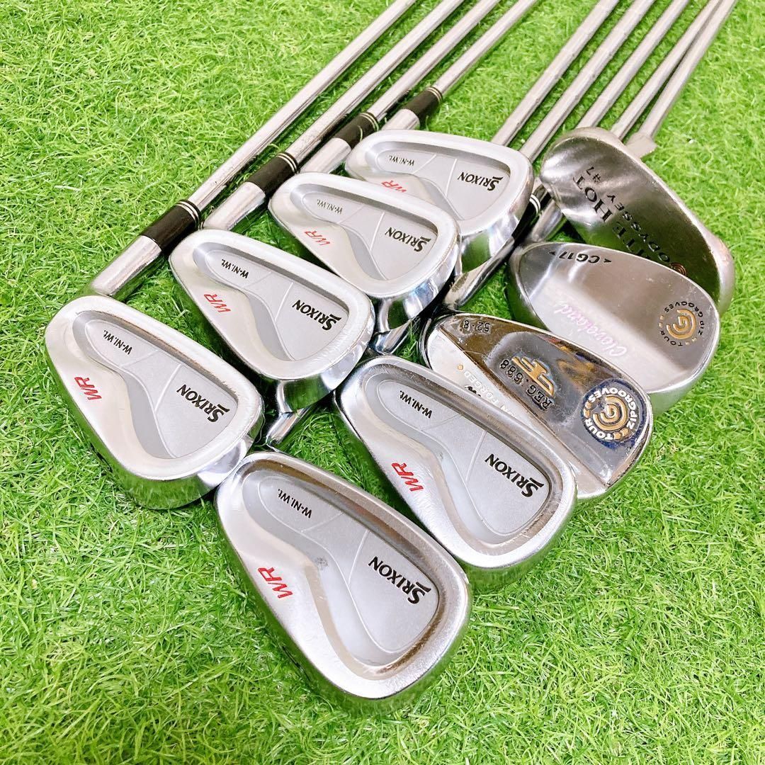N10.スリクソン 初心者オススメ ゴルフクラブ メンズセット 右利き 12