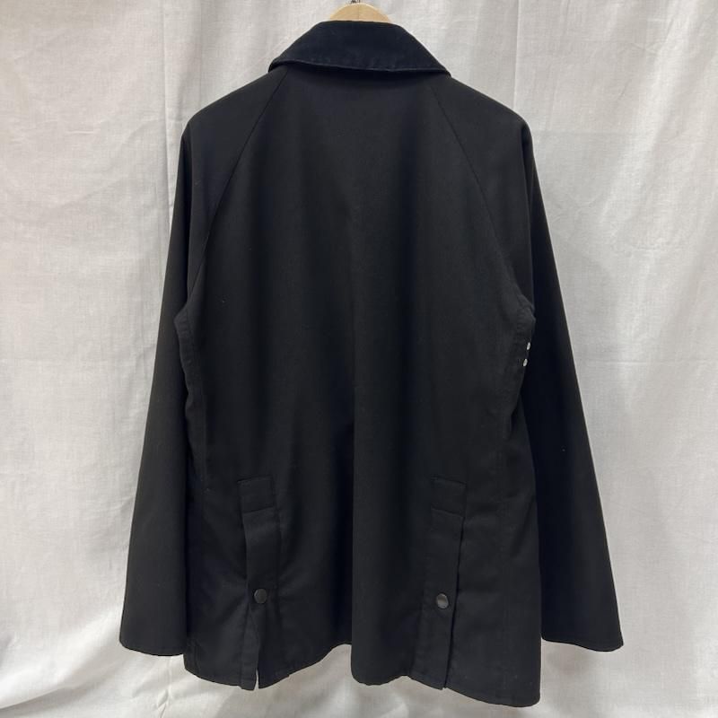 バブアー BEDALESLWOOLLIKE ビデイルSLウールライク ブラック サイズ38